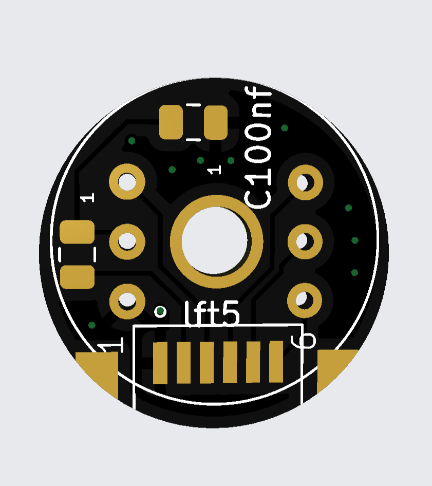 Microphone PCB back