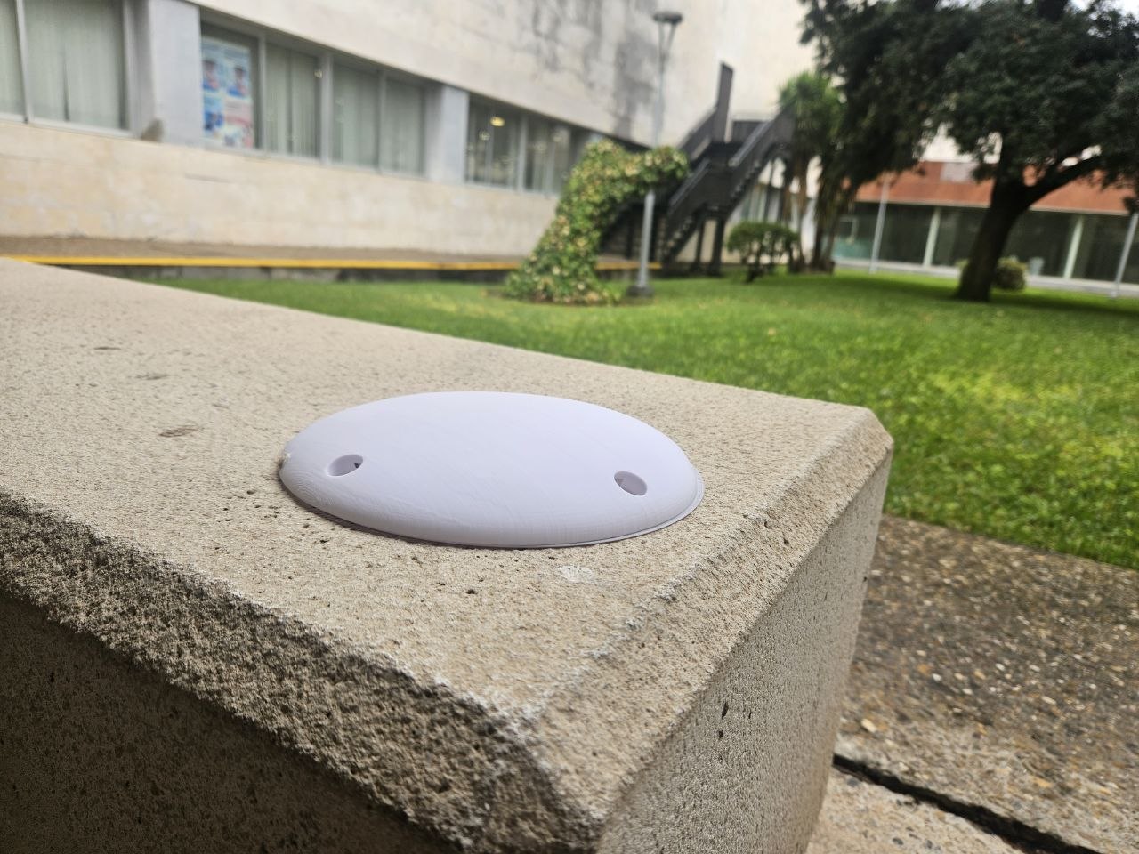 SirenSense acoustic sensor dome prototype